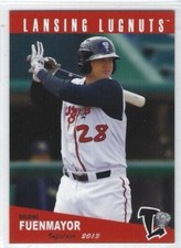 2013 Lansing Lugnuts (Class A-Toronto Blue Jays) Balbino Fuenmayor