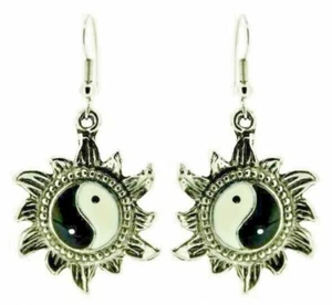 Ohrringe Yin Yang Ohrhänger Yin Yang Ohranhänger Yin Yang earrings Yin Yang - Bild 1 von 1