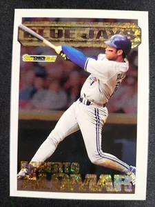 1994 Topps Black Gold Roberto Alomar Card #1 - Blue Jays - Picture 1 of 2