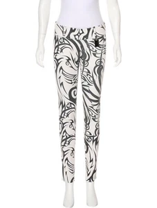 Thomas Wylde Tattoo Leather Pants Leggings, small/medium - Picture 1 of 7