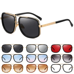 Retro Fashion Sunglasses Men Women Classic Vintage Style Outdoor Glasses UV400 - Picture 1 of 21