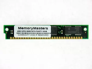 4MB 30pin FAST PAGE FP FPM SIMM RAM MEMORY with parity 4x9 30-pin 60-ns - Picture 1 of 1