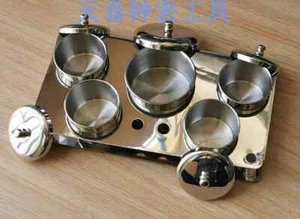 Cilindro de limpieza de acero inoxidable para piezas de reloj - Herramienta de lavado de platos de aceite de metal - Imagen 1 de 4