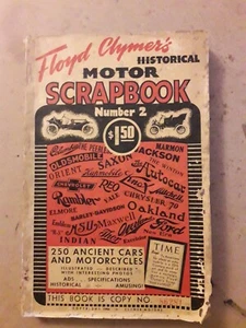 Floyd Clymer's Historical Motor Scrapbook number 2 1944 Trade PB - Picture 1 of 12