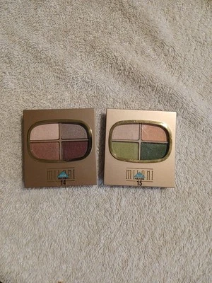 (2 Pack) Milani Eyeshadow Quads - Exotic Berries, Desert Suedes - New Old Stock - Image 1 of 2