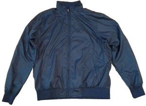 Chaqueta de golf PETER MILLAR para hombre mediana cremallera completa azul transpirable abrigo de rendimiento - Imagen 1 de 7