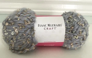 Premier Yarns Isaac Mizrahi - Carnegie Hall - Audubon Metallic- 4oz - Gray Gold - Picture 1 of 9