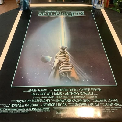 Star Wars Return Of The Jedi One Sheet 830013 27 X 41 Movie Poster Rare Original - Image 1 of 4
