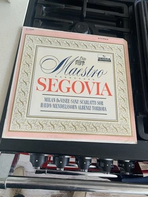 Andrés Segovia - Maestro Segovia US Decca Vinyl LP Sealed Mint Classical Guitar - Image 1 of 4