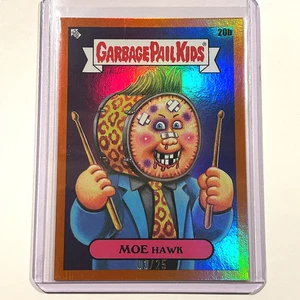 2025 MOE HAWK TOPPS GPK GREEN DAY BAND ORANGE FOIL PARALLEL #d 03/25 SP 1:127 - Picture 1 of 3