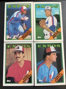 Baseball 1988 Topps Expos Pack's by the Dozen! TP5 Y-Montreal Expos - Picture 1 of 3