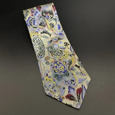 Canali Milano шелковый галстук цветочный - Изображение 1 из 4