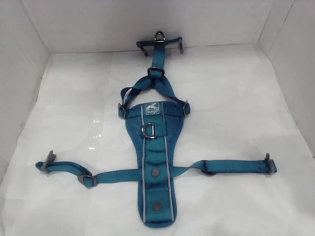 UsadoMuy Bueno - Arnés Inteligente Kurgo Tru-Fit con Correa de Cinturón de Seguridad, Azul, Mediano Foto 1 de 1