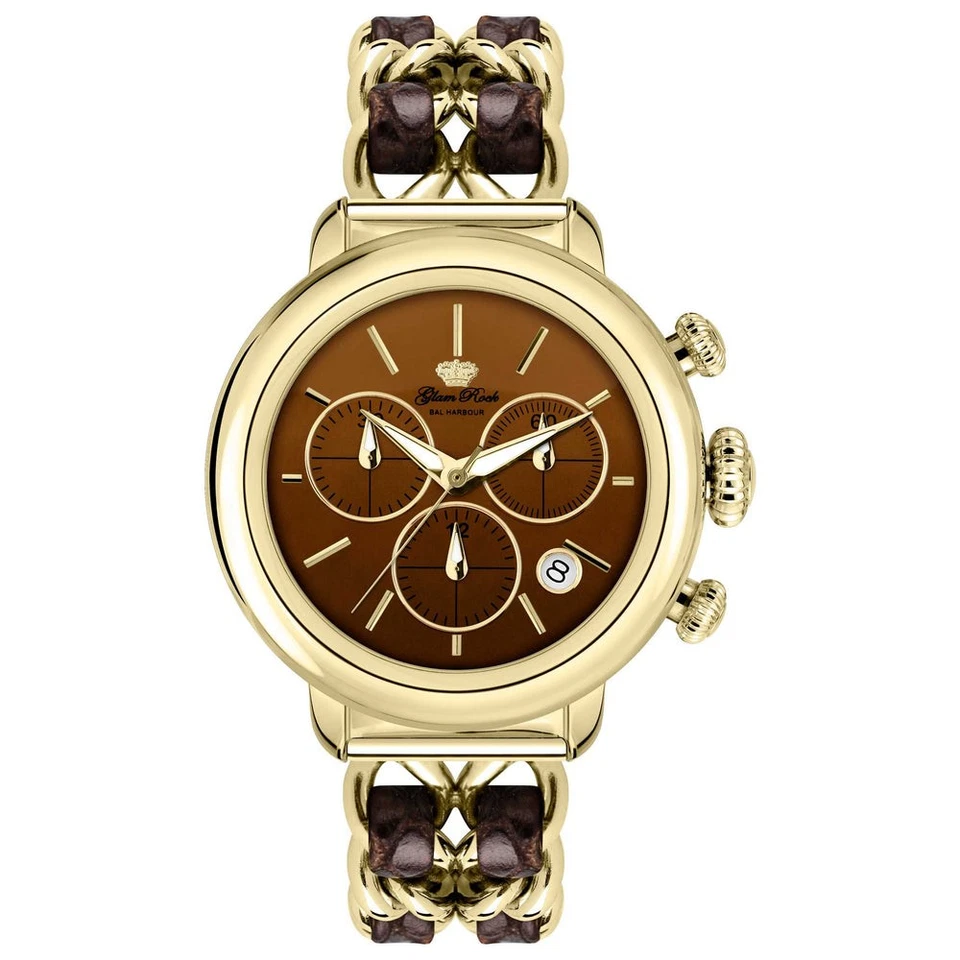 Glam Rock Women's Bal Harbour Swiss Chronograph Quartz 40mm Watch GR77128N - image 1 of 1