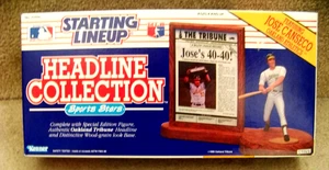 1991 Jose Canseco Starting Lineup Headline Collection NO S&H Oakland Athletics - Picture 1 of 8