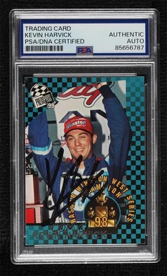 PSA/DNA 1999 Press Pass Kevin Harvick #76 Certified Authentic Auto - Image 1 of 2
