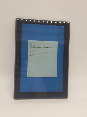 Lenovo Tab 4 10 Plus TB-X704V 16GB WiFi Only Black Android - NO AC QTY Available - Image 1 of 4