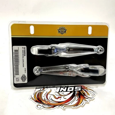 New Genuine Harley 2014-2022 XL Sportster Chrome Hand Control Levers 36700053A - Image 1 of 4