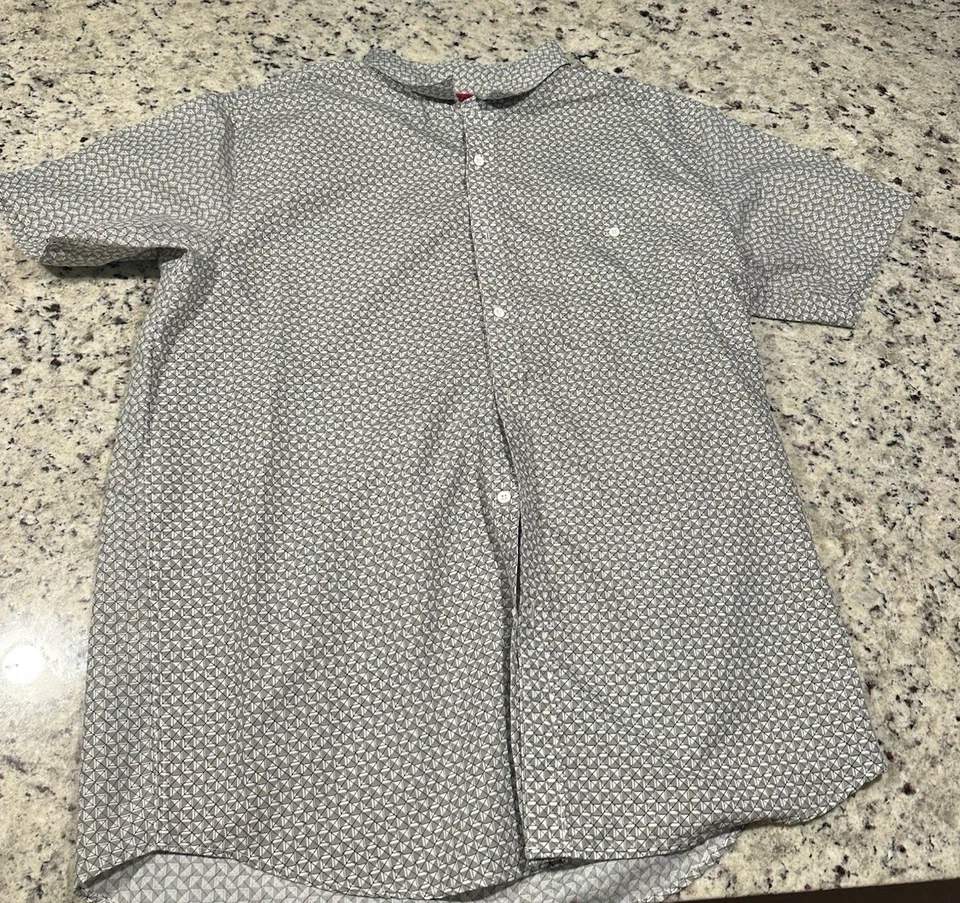Camisa de vestir Montage XXL manga corta para hombre  Foto 1 de 3