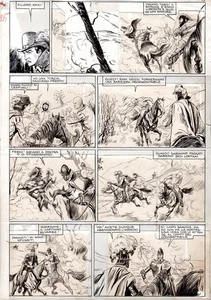 WALTER MOLINO - Tavola originale Capitan L' Audace p.25 - Picture 1 of 1