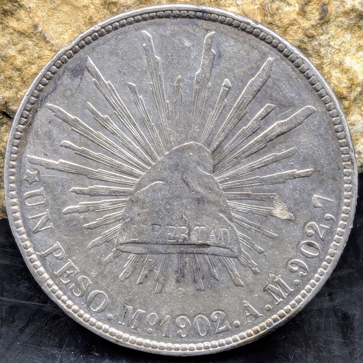 1898 メキシコ　1ペソ　R S 902.7 1898 メキシコ 1ペソ R S 902.7 1898 Mexico Peso Large Silver