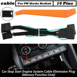 Für Skoda Kodiak Automatik Stop Start Motor System Kabel Plug Eliminator kit Set - Bild 1 von 10