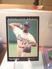 Tom Gordon 1993 Pinnacle Base Card #105 Kansas City Royals