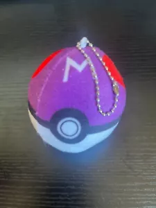 Pokemon Master Ball - Plushe Keychain - Pokemon TCG - Picture 1 of 2