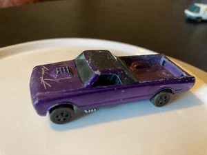 HOT WHEELS RedLines - "Custom Fleetside", Purple w/RL's , made in 1968 - Picture 1 of 3