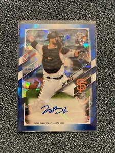 2021 Topps Update Sapphire Joey Bart RC Rookie Auto San Fran Giants RA-JB Mint - Picture 1 of 2