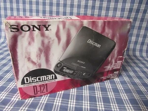 Sony Discman D-121 Portable CD Player. FAST FREE SHIPPING. - Picture 1 of 12