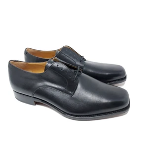 Shoepassion 520 Breit Plain Derby 'Schwarz French Calf' (EU 44 UK 9,5 US 10,5 W) - Bild 1 von 13