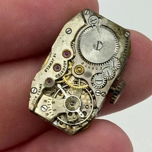 15.1mm Cyma Tavannes Ref 063 Balance Ok Swiss Watch Movement PARTS SPARES - Picture 1 of 19