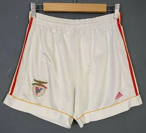 MENS ADIDAS FC BENFICA 1999/2000 SHORTS PANTALONES FOOTBALL SOCCER SIZE M MEDIUM - Picture 1 of 9