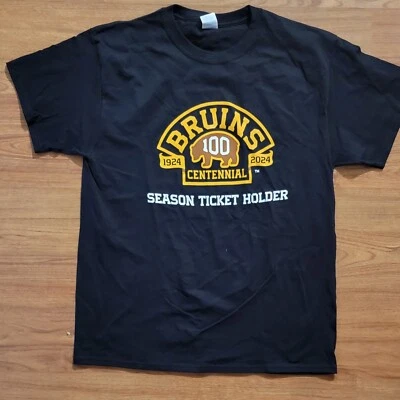 Camiseta del centenario de los titulares de boletos de temporada de Boston Bruins  Foto 1 de 4