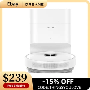 NEW DREAME D10 Plus Gen2 Robot Vacuum 6000Pa LiDAR Navigation Obstacle Avoidance - Picture 1 of 8