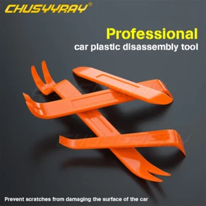 Set 5 Door Pry Panel Car Trim Removal Tool Kit Clip Plastic Fastener Remover USA - Picture 1 of 10