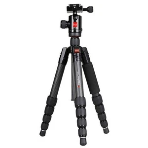 KingJoy PRO 51" MM-229C Reversible Column Carbon Fiber,Panoramic Camera Tripod - Picture 1 of 10