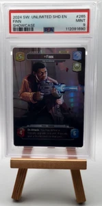 Star Wars Unlimited Finn - This is a Rescue Showcase #265 PSA 9 - Imagen 1 de 2