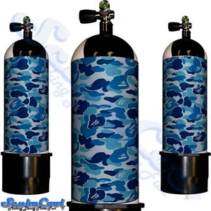 3404 Scubacool Scuba Dive Gas Cylinder Tank Cover NOT neoprene NOT sticker - Picture 1 of 1