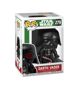 Funko POP DISNEY Star Wars: HOLIDAY - DARTH VADER (SOSTENIENDO BASTÓN DE CARAMELO) #279 NUEVO - Imagen 1 de 2