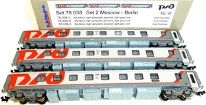 Set WLABmz RZD EpVI 3tlg Moskau Berlin 1:160 N LS Models 78038 OVP NEU HA4 µ * - Bild 1 von 6