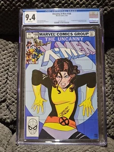 Uncanny X-Men #168 1983 Marvel CGC 9.4 1. App Erwachsene Madelyne Pryor weiße Seiten - Bild 1 von 3