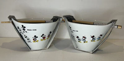 Набор чаш и палочек для еды Disney Mickey And Minnie Mouse Evolution Since 1928 Ramen - Изображение 1 из 4