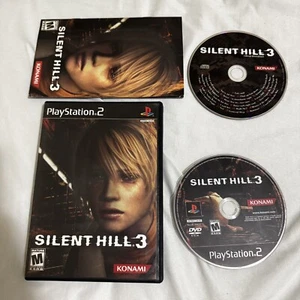 Silent Hill 3 Sony PlayStation 2 PS2 2003 CIB W/ Manual & Soundtrack TESTED - Picture 1 of 22