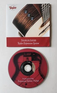 TAYLOR GUITARS Expression System Pickup DVD 2003 Bob Taylor Electronics - Picture 1 of 2
