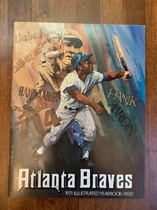 Annuario illustrato Atlanta Braves 1971 - RARO E VINTAGE MLB - Foto 1 di 2