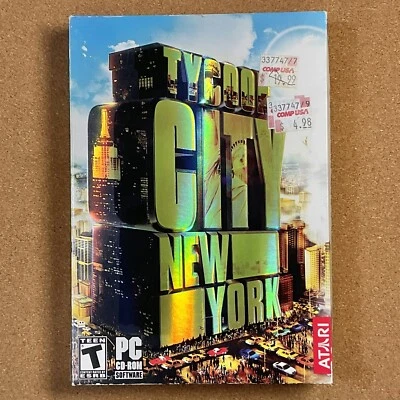 Tycoon City: New York (PC, 2006) Brand New Sealed, box has some shelf wear - Image 1 of 4
