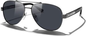 MERRY'S Aviator Sunglasses for Men Women Polarized Shades Acetate Temple S8528
