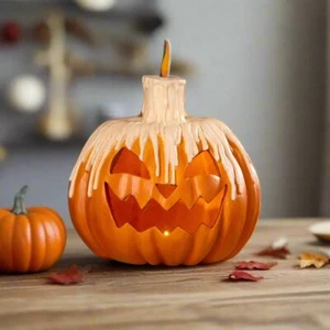 Bethany Lowe Halloween Melting Midnight Glow Pumpkin TL4364 - Picture 1 of 6